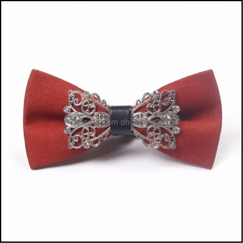 Men Coton Bowknot Ties Fashion Butterfly Party Wedding Bow Tie For Mens Womens Suits Accessories Bowtie Neck 3647 Q2