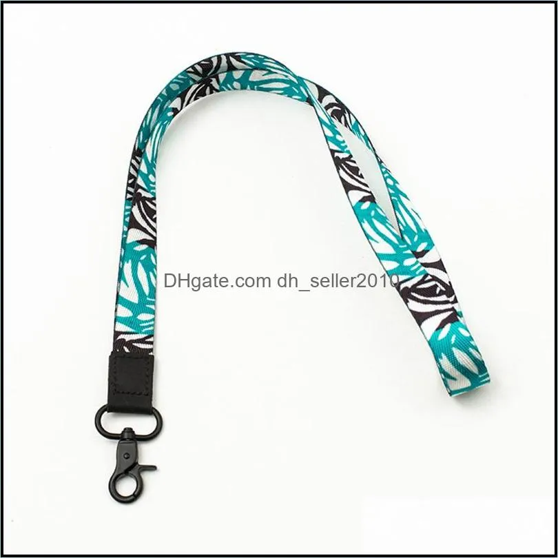 Fashion Lanyards For Cell Phone ID Card Keychain Long Wrist Keychains Detachable Hanging Work Permit Lanyard