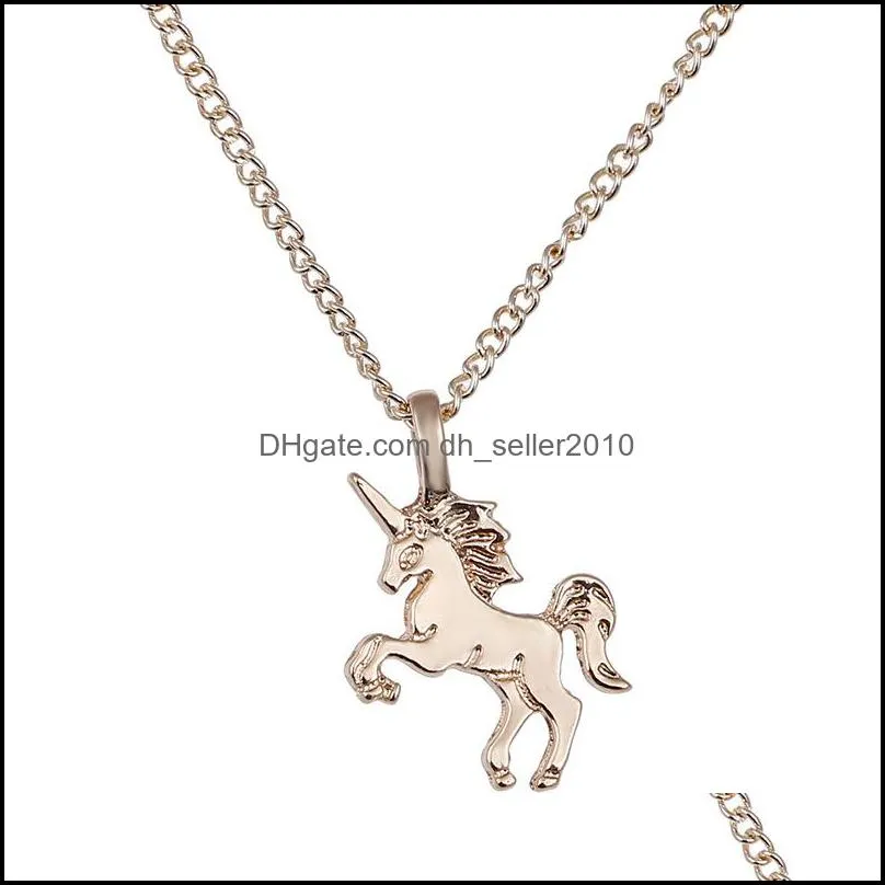 Alloy Pendant Necklace Men Women Fashion Necklaces Plated Gold Silver Jewelry Chain Modern Style