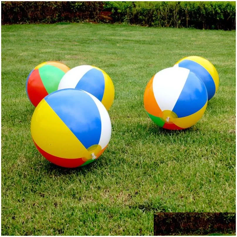 inflatable beach ball balloon water ball toys for children 23cm c4450