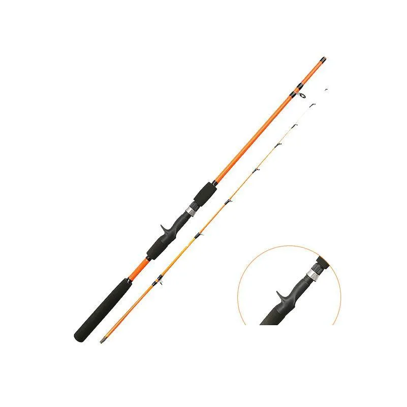 ice tream ultralight spinning telescopic fishing rod portable 2segments bait casting travel rod 1.6m bass squid