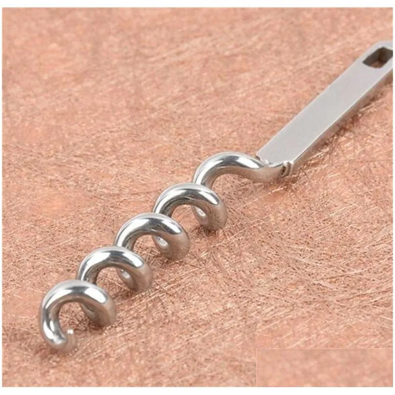 stainless steel wine opener part with countersunk holes metal screw corkscrew wine bottle opener insert parts 250 v2