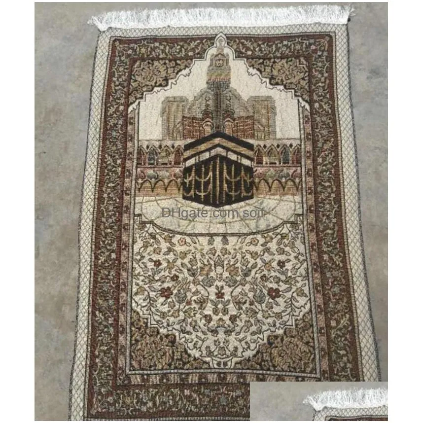 islamic muslim prayer mat salat musallah prayer rug tapis carpet tapete banheiro islamic praying mat 70x110cm rrb10932