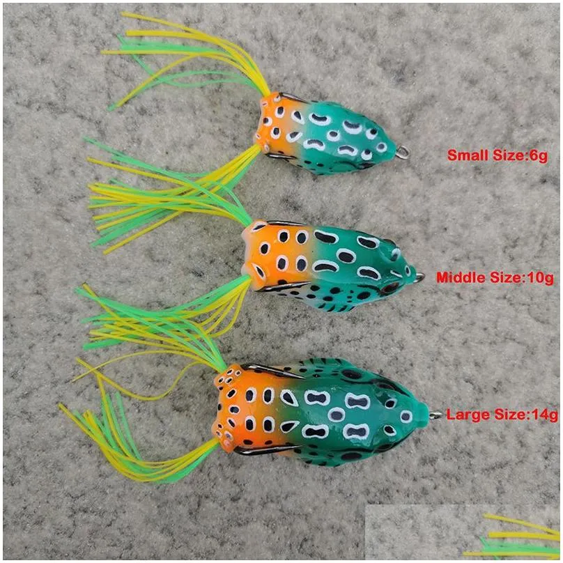 Lifelike Frog Micro Fishing Lures Set With Soft Plastic Bait Top,  Crankbait, Minnow Popper Tackle, Bass And Snakehead Catcher Drop Dhu0V From  Nalyone, $0.7