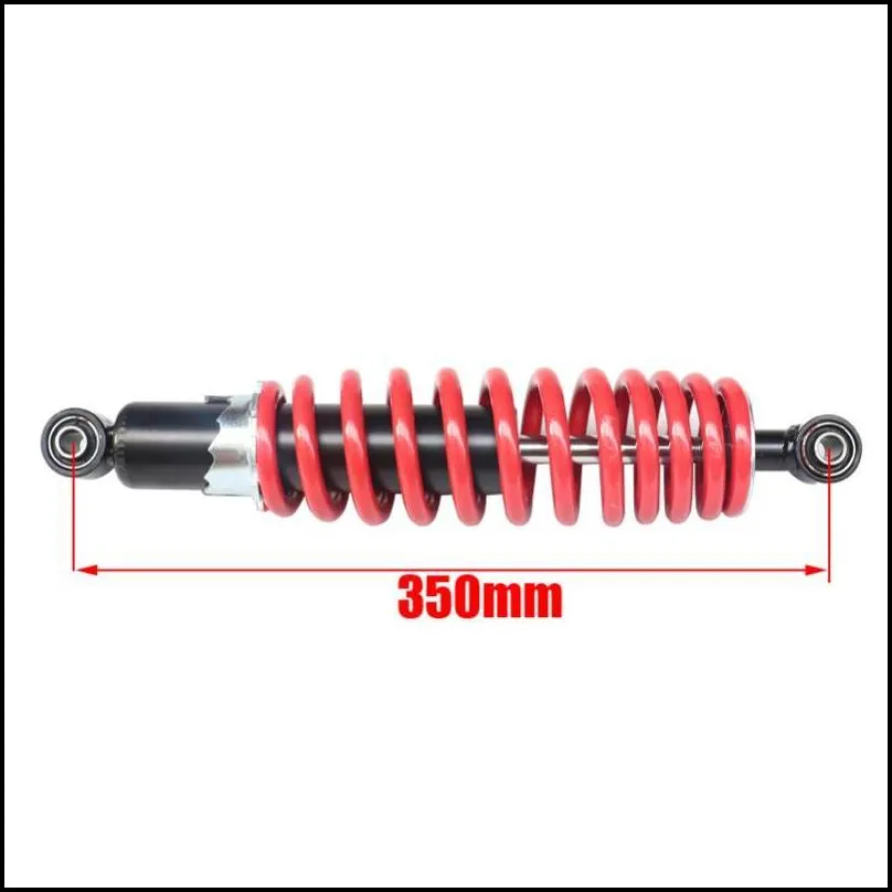 325mm 350mm Rear Absorber For 150cc 200cc 250cc 300cc Modified Four-wheeler Kart Accessories ATV Dirt Pit Bike Parts