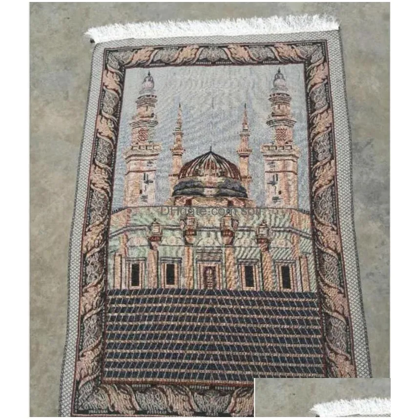 islamic muslim prayer mat salat musallah prayer rug tapis carpet tapete banheiro islamic praying mat 70x110cm rrb10932