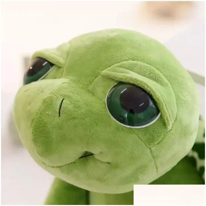 20cm big eyes turtle plush toys tortoise animals dolls 220617