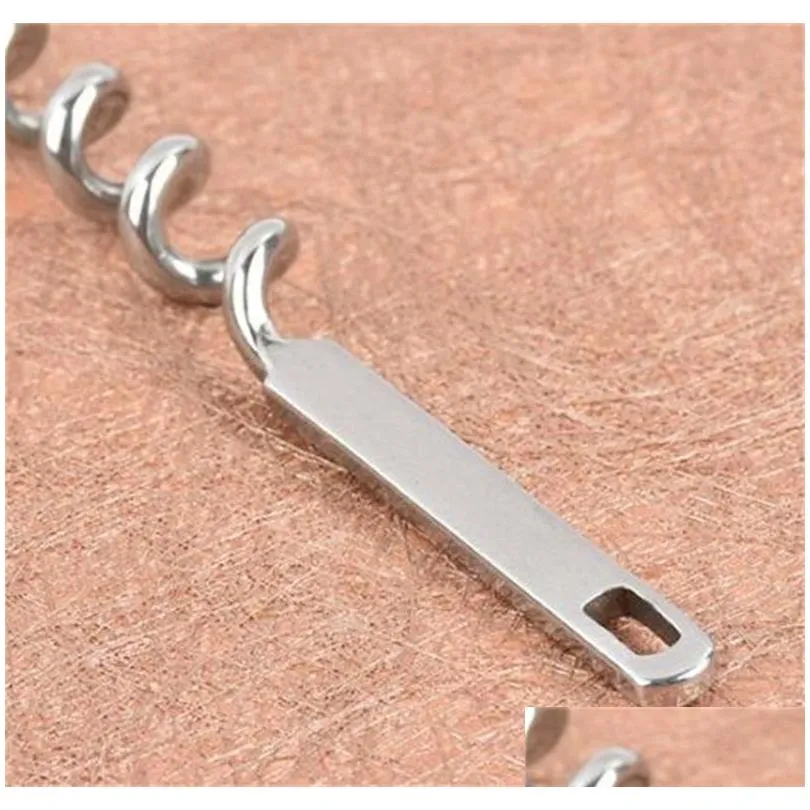 stainless steel wine opener part with countersunk holes metal screw corkscrew wine bottle opener insert parts 250 v2