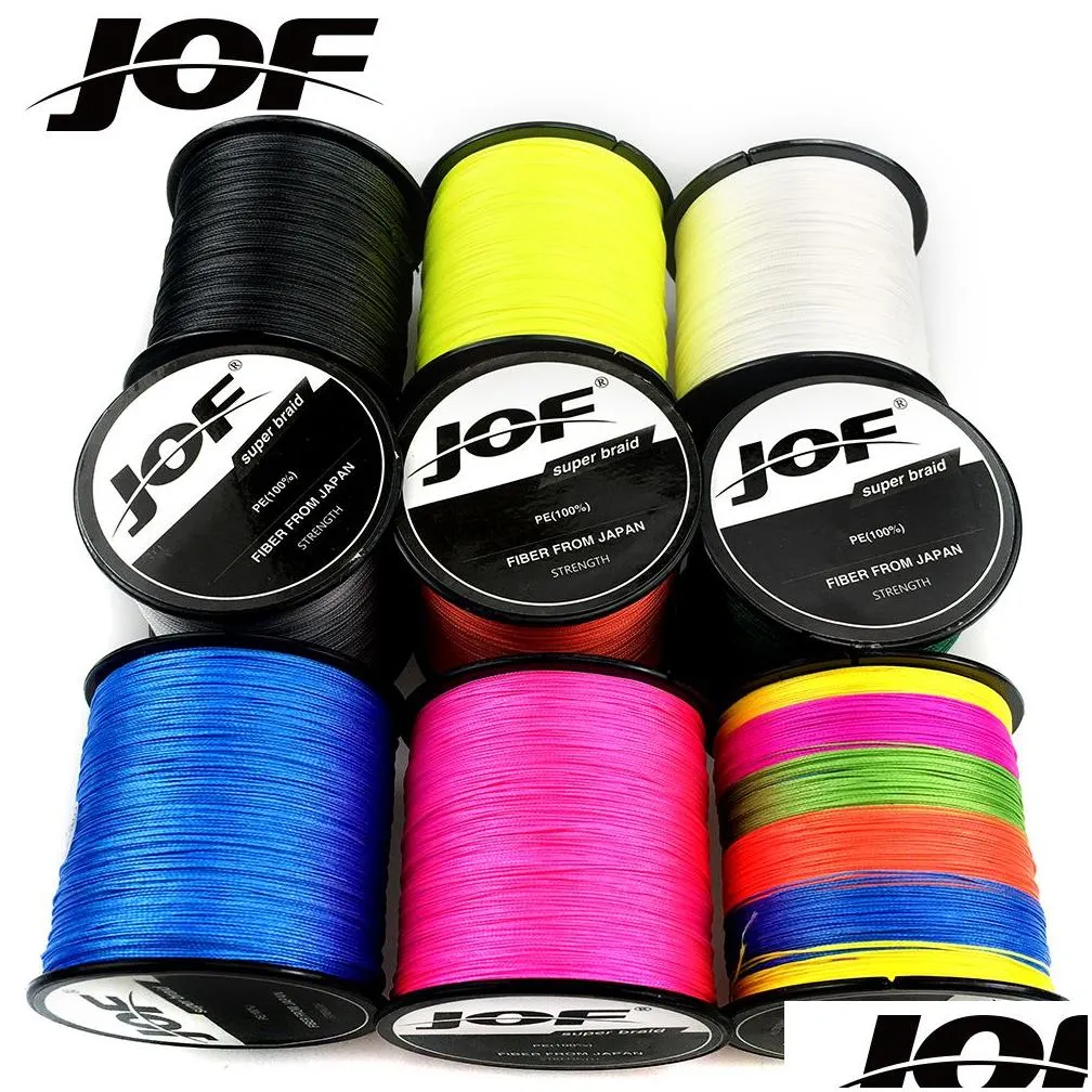 4 strands braided fishing line 100m multicolour pe braid wire strands multifilament japanese fishingline