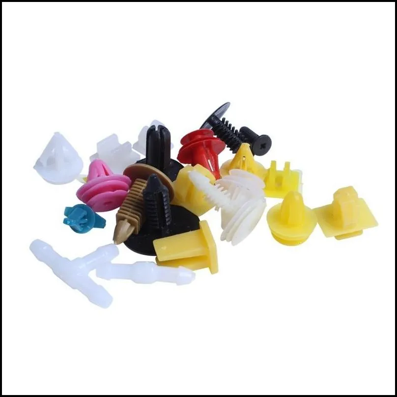 Parts 200Pcs Universal Mixed Auto Fastener Car Bumper Clips Retainer & 1 Pcs Multi-Function Fueling Funnel