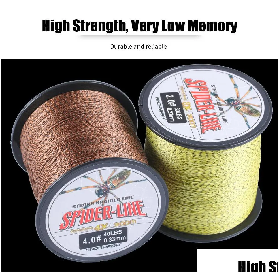 4 braided fishing line 10lb -60lb test 100m/109yds abrasion resistant zero stretch braided lines 4 strands super strong superline
