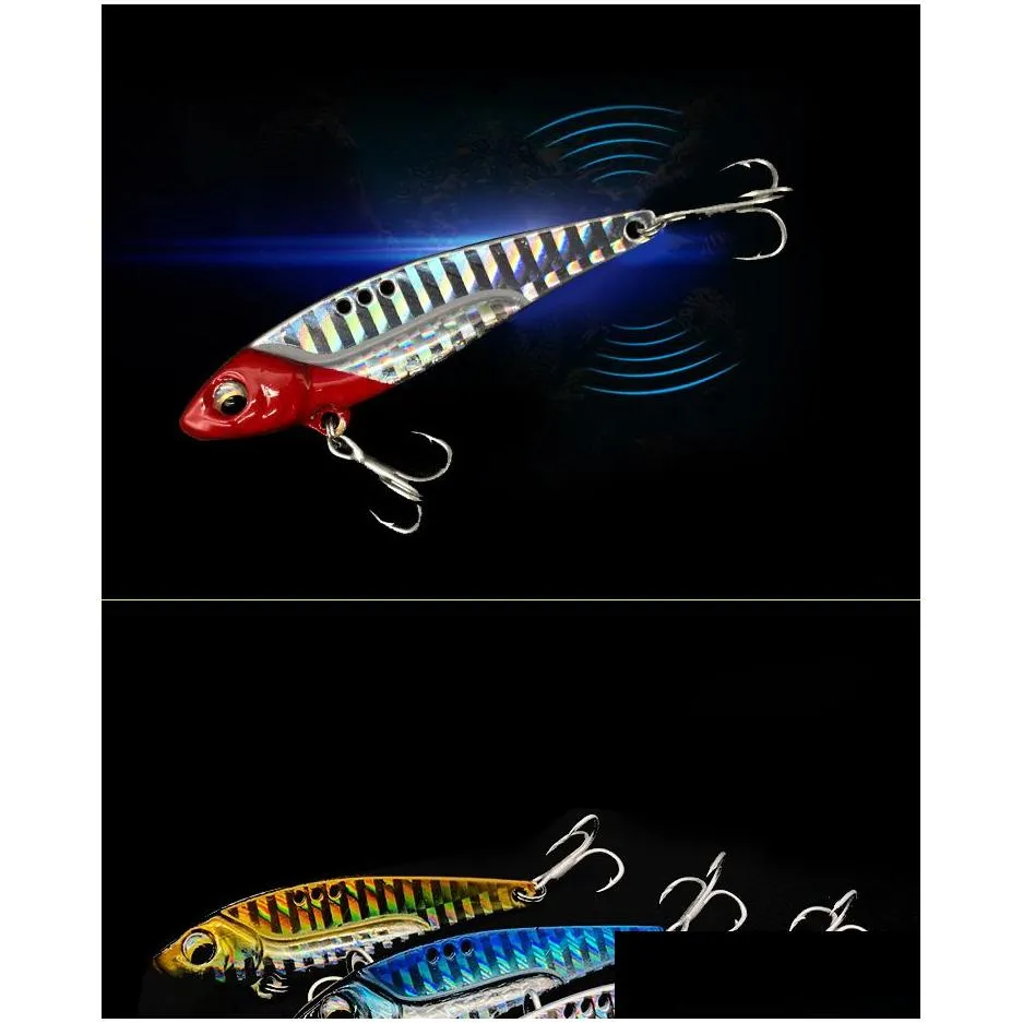 Metal Vib Blade Best Minnow Bait With 3D Eyes Sinking Vibrration For Bass,  Pike, Perch Fishing 5/7.5/13/16/20G Fast Drop Delivery From Nalyone, $0.7