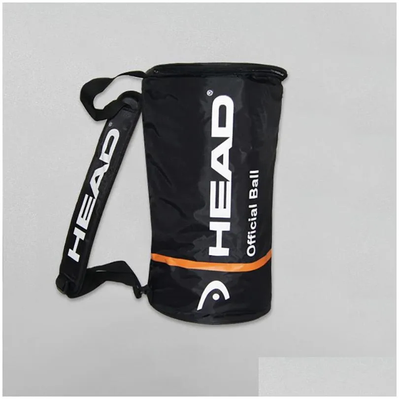 head tennis ball bag single shoulder racket tennis bags large capacity for 70-100 pcs balls accessories with heat insulation 220720