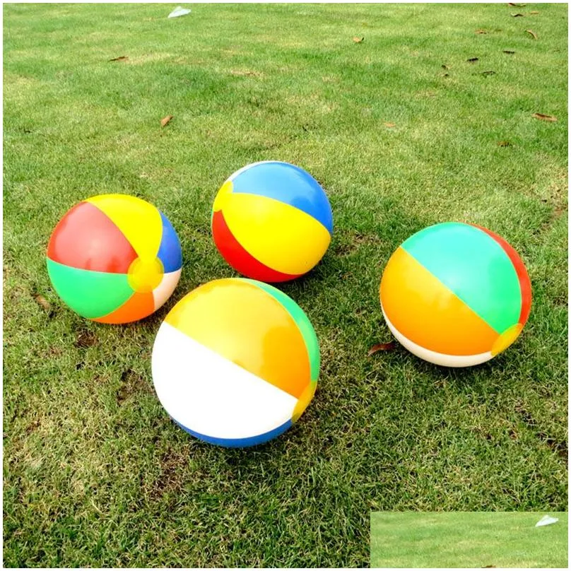 inflatable beach ball balloon water ball toys for children 23cm c4450