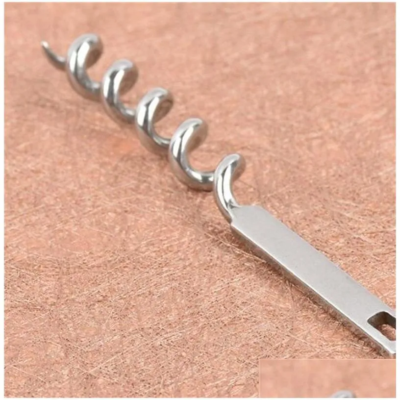 stainless steel wine opener part with countersunk holes metal screw corkscrew wine bottle opener insert parts 250 v2