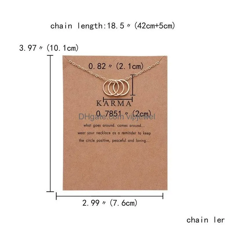 classic fashion friendship bar pendant necklaces lucky elephant star pearl circle necklace for women gift card