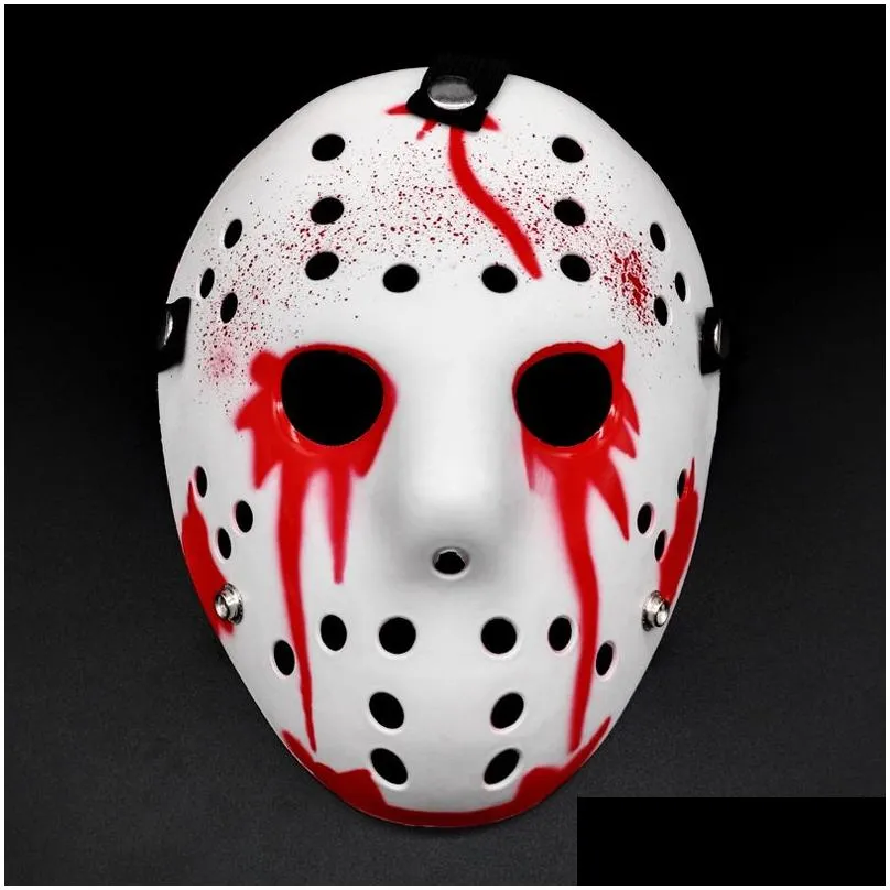 full face masquerade masks jason cosplay skull vs friday horror hockey halloween costume scary mask festival party masks