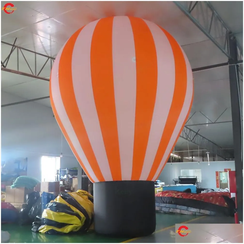 wholesale Free Delivery outdoor Advertising Inflatables activities roof top advertise  inflatable ground balloon for sale