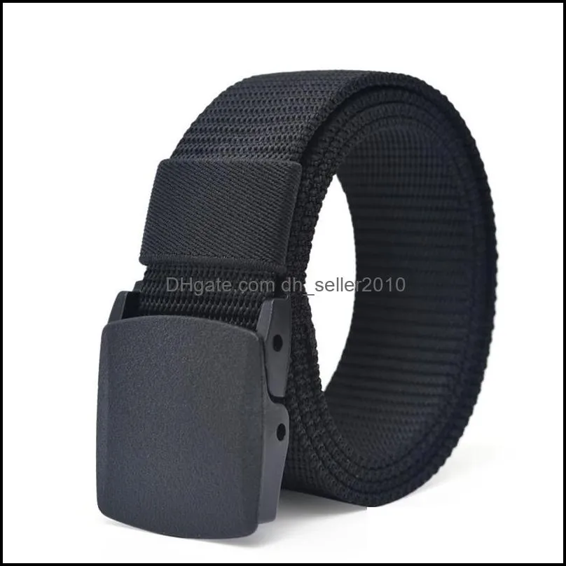 Snap Button Belt Quick Drying Smooth Motion Buckles Anti Allergy Ceinture Fashion Accessory Woman Man Waistband Outdoors 2 75rd K2