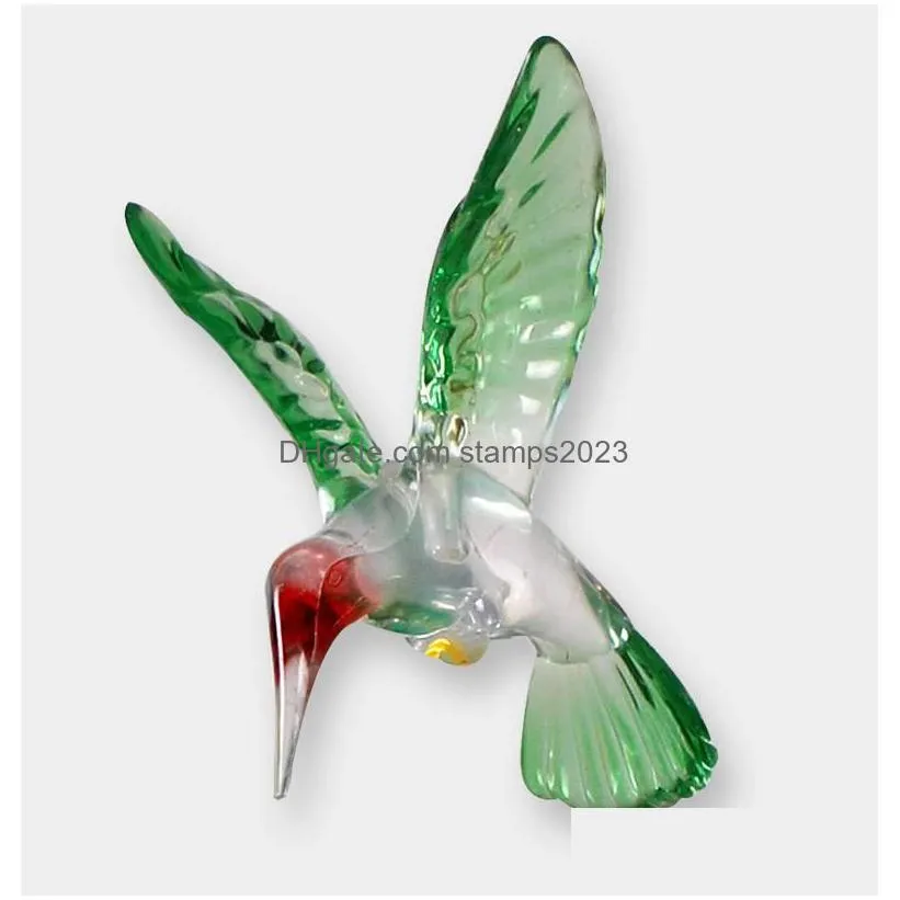 solar hummingbird butterfly led wind chimes garden decorations party decor color changing outdoor waterproof mobile hanging pendant lights for porch patio
