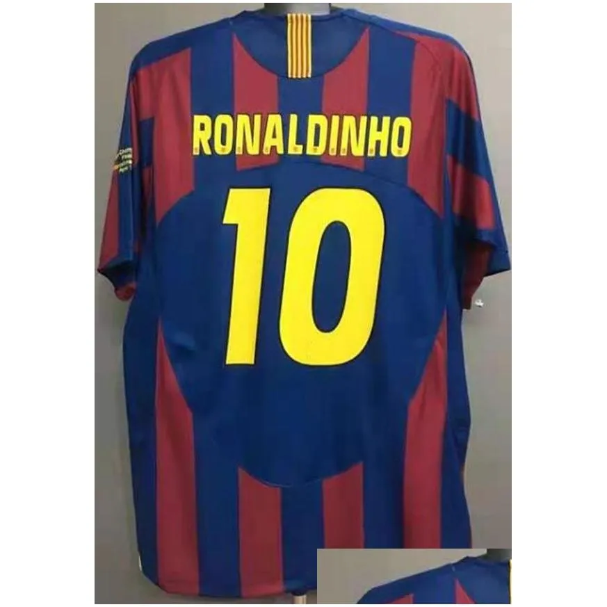 10-11 barcelona retro soccer jerseys barca neymar 14 15 xavi suaruz iniesta finals classic maillot de foot rivaldo 1899 1999 football