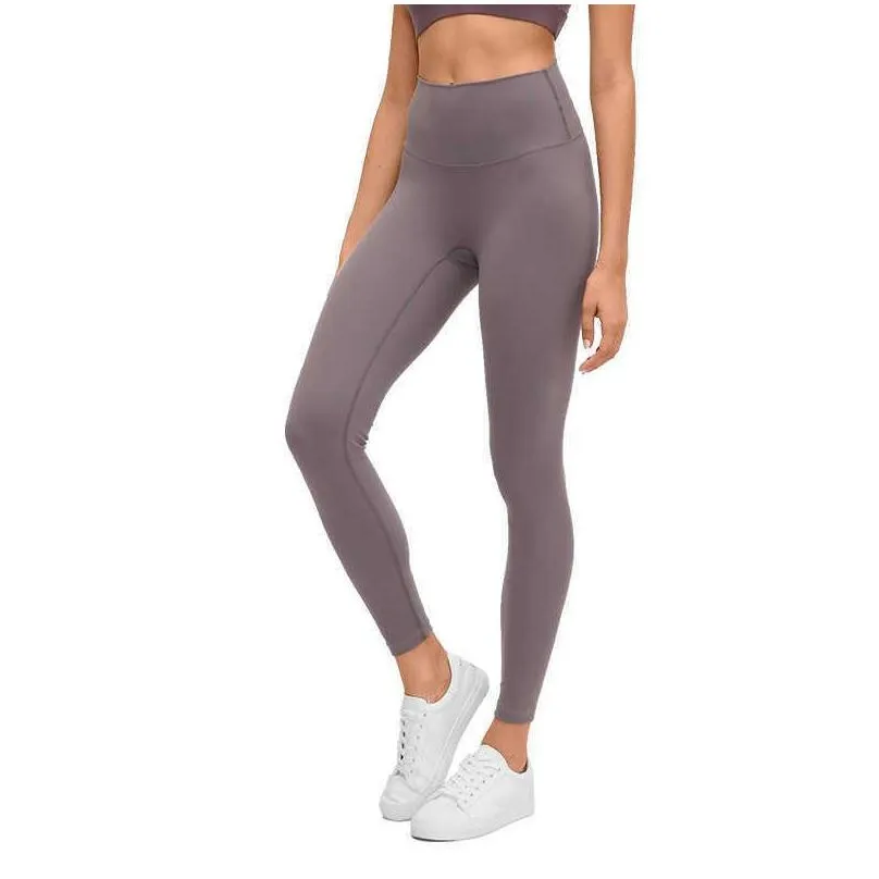 L-152 High Waist yoga Leggings Women Fitness Tights Naked Running Sports Pants Seamless Sport Leggins Energy Gym Clothing outfits