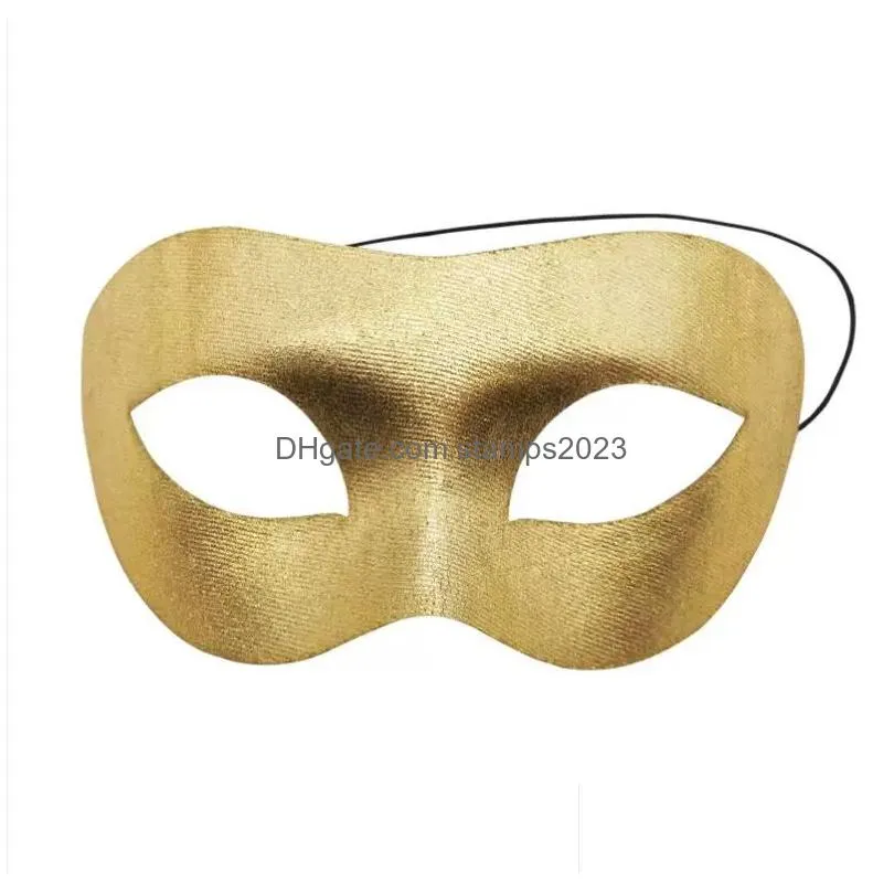 halloween masquerade masks cool men adult kids classic fighter half face venetian eyemask for ball party rainbow gold silver blue black