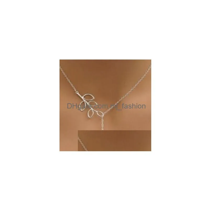 5 Styles Designer Jewelry Women Necklace Simple Infinity Cross Slide Necklace 925 silver Chain Pendant Bird and Tree Jewelry