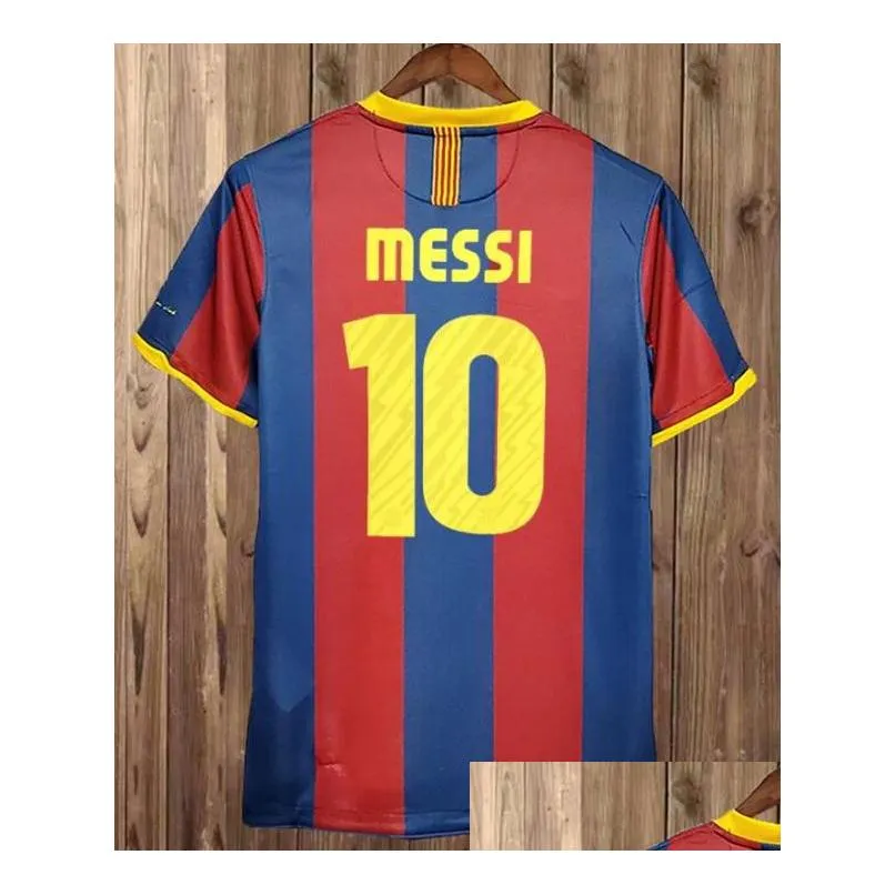 10-11 barcelona retro soccer jerseys barca neymar 14 15 xavi suaruz iniesta finals classic maillot de foot rivaldo 1899 1999 football