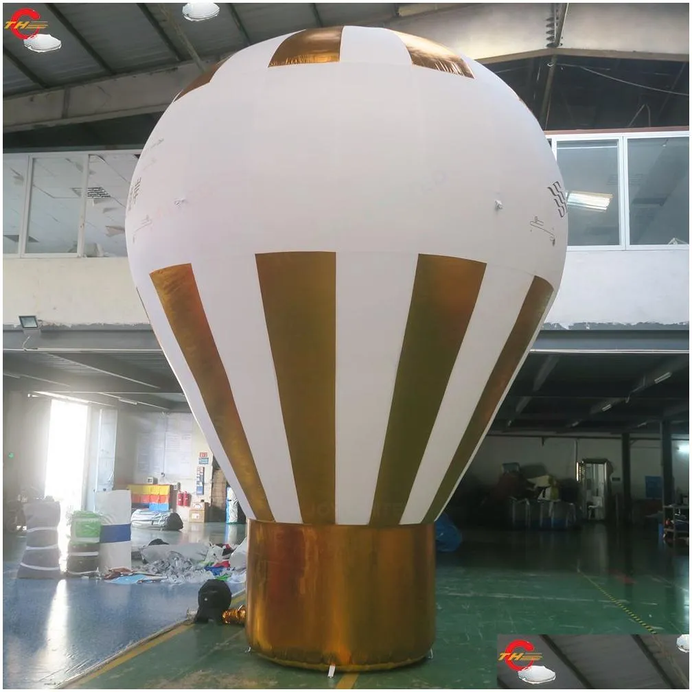 wholesale Free Delivery outdoor Advertising Inflatables activities roof top advertise  inflatable ground balloon for sale