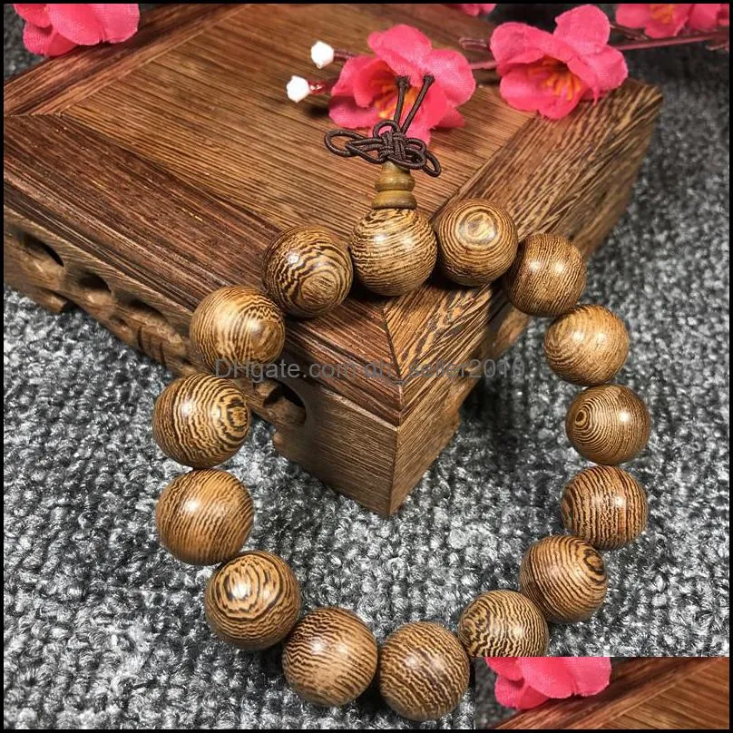 Women Africa Jewelry Yoga Authentic Prayer Mens Bracelet Tibetan Buddhist Wooden Buddha Bracelets For Beads 12/15/18/ 813 Q2