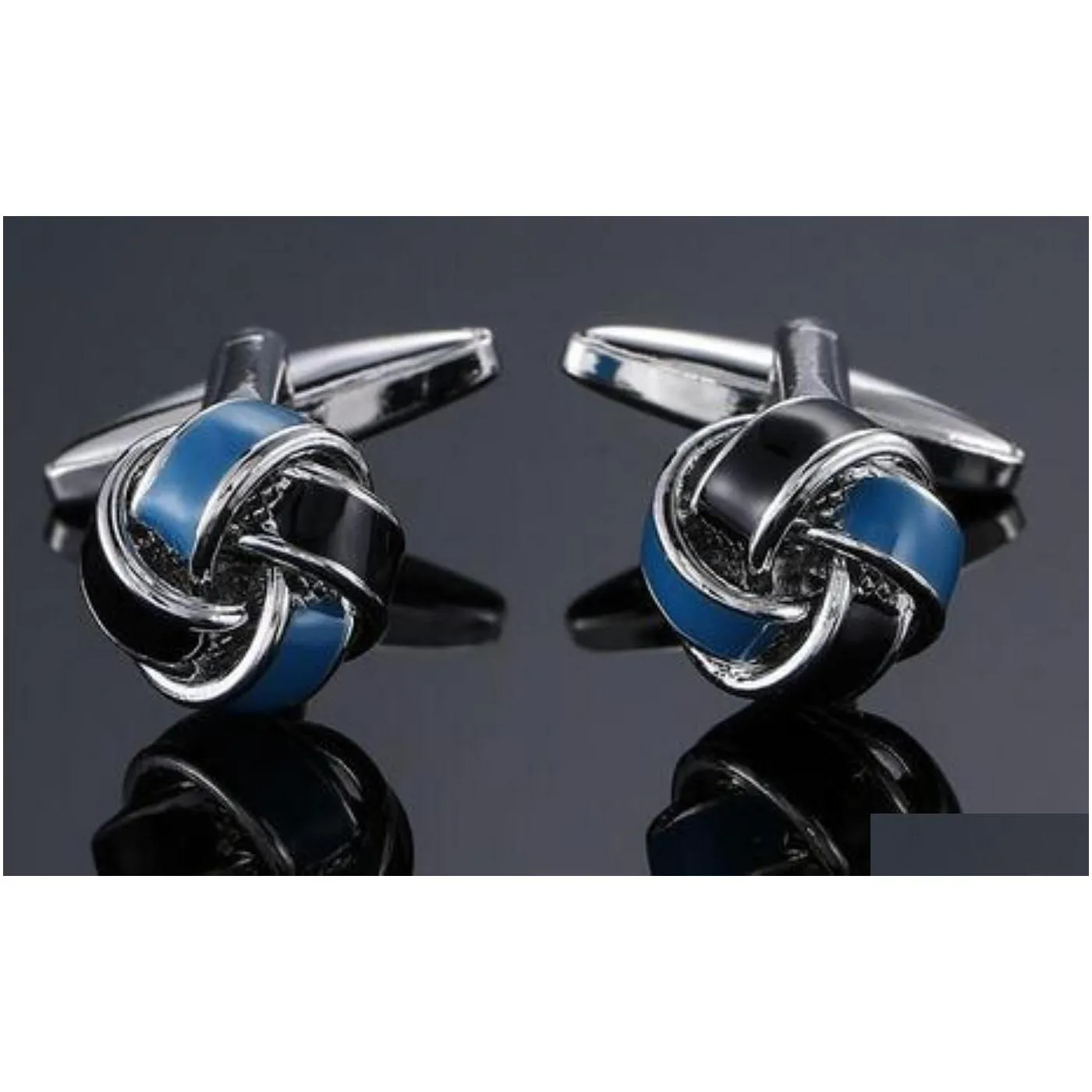 Luxury Jewelry Men39S Classic Logo Shirt Designer Cufflinks Wholesale Price With Box Lm15