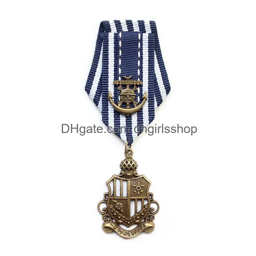 unisex vintage brooches pins british navy wind badges clothing costumes fashion jewelry for women man