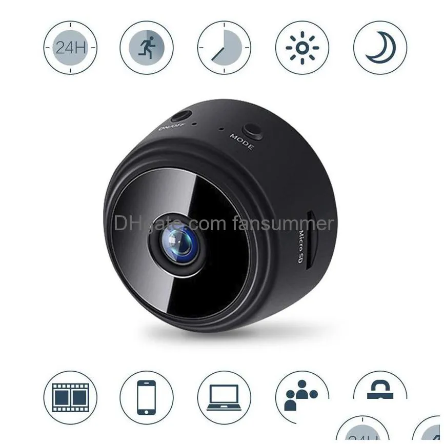 hd 1080p mini protable cameras wifi a9 security camera video recorder family matte night vision dv car dvr cam sq8 sq11