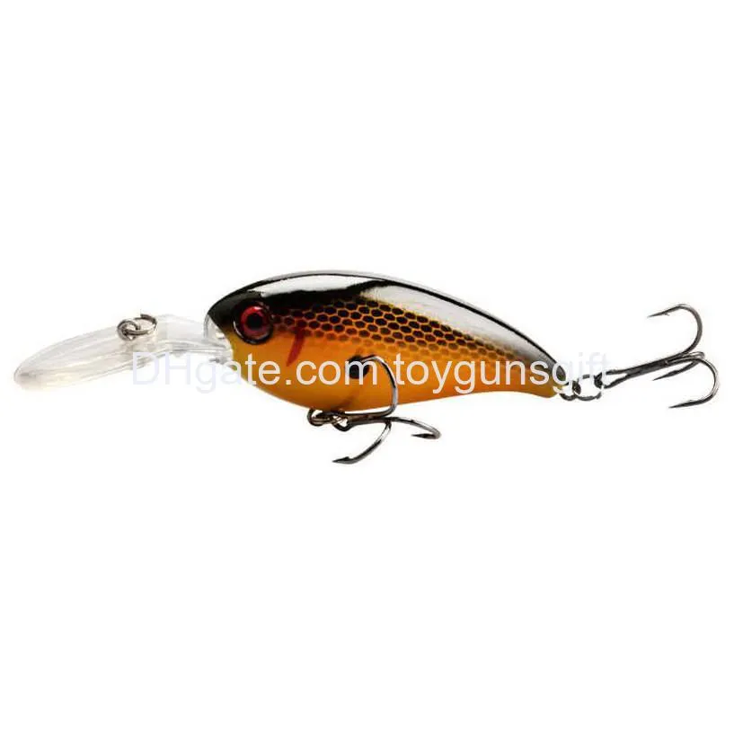 1 pcs floating crankfish bait fishing lure wobblers 9cm 14g 3d eyes jerkfish bait artificial hard bait bass pesca carp fishing