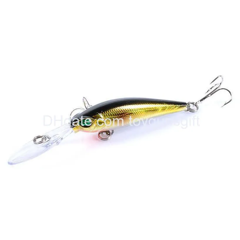 1 pcs fishing lure 9.4cm 6.2g floating wobbler artificial swim bait high quality bass pike jerk bait isca pesca fishing tackle