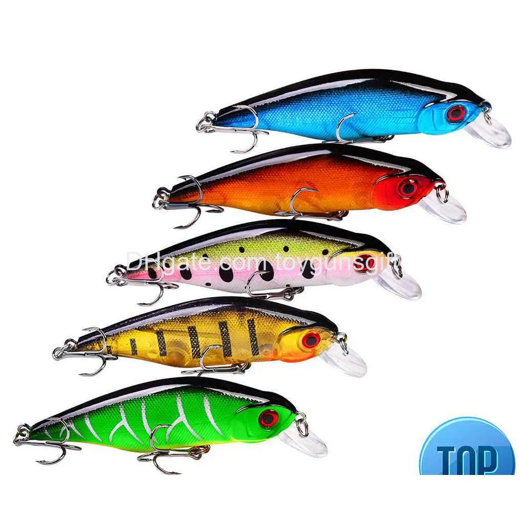 1 pcs new design pesca wobbling fishing lure 12g 9.5cm sinking minnow isca artificial baits for bass perch pike trout