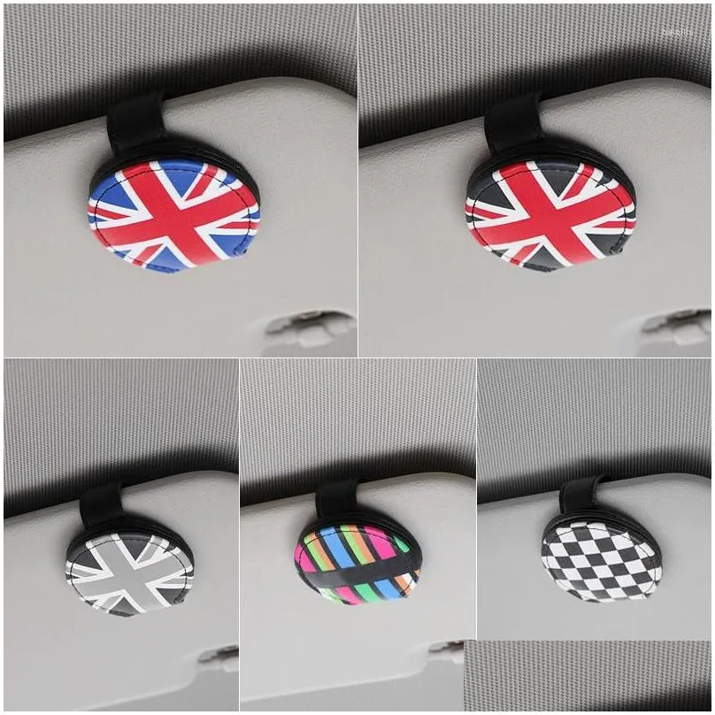 interior accessories vehicle auto sunglasses glasses case holder fastener for mini cooper f54 f55 f56 f57 f60 countryman clubman