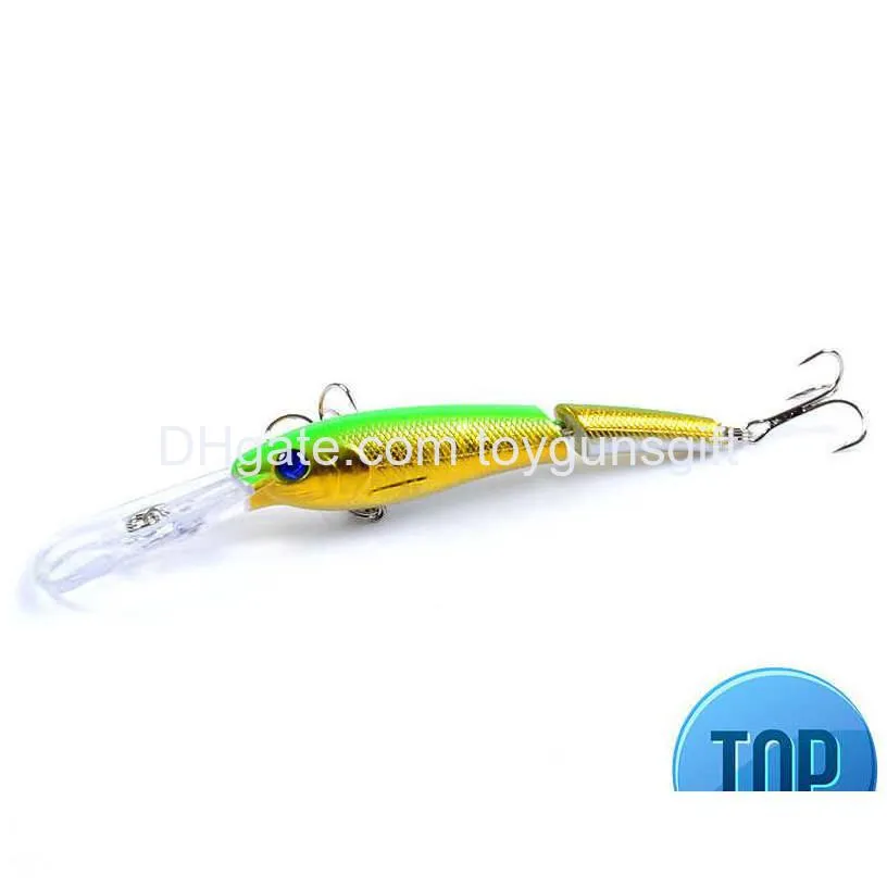 1 pcs jerk bait minnow fishing lure hard plastic bait artificial lures bass pike abs wobbler for fish hooks crank bait 3d eyes