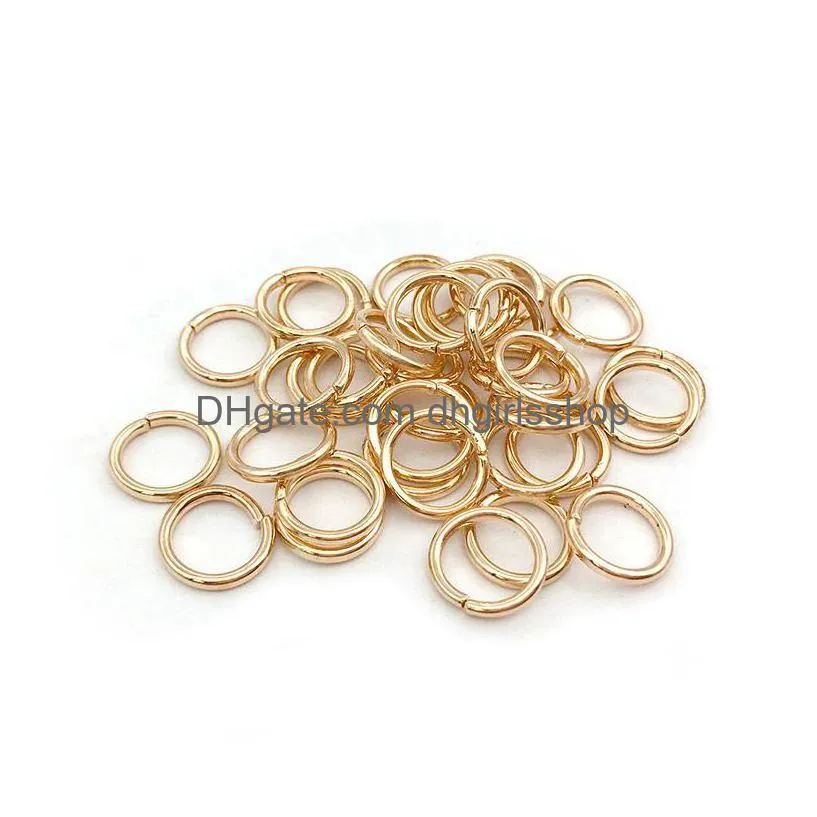 4-12mm diy accessories iron ring connectors opening manual connection ring single circle jewelry findings 100pcs/lot