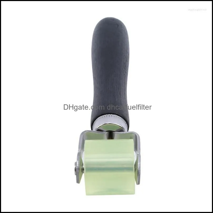 Car Sponge Audio Nstallation Rubber Auto Clear Sound Deadener Wooden Roller Green Compaction