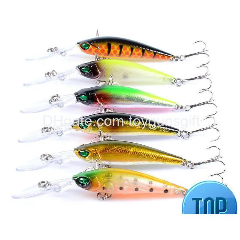 1 pcs fishing lure 9.4cm 6.2g floating wobbler artificial swim bait high quality bass pike jerk bait isca pesca fishing tackle