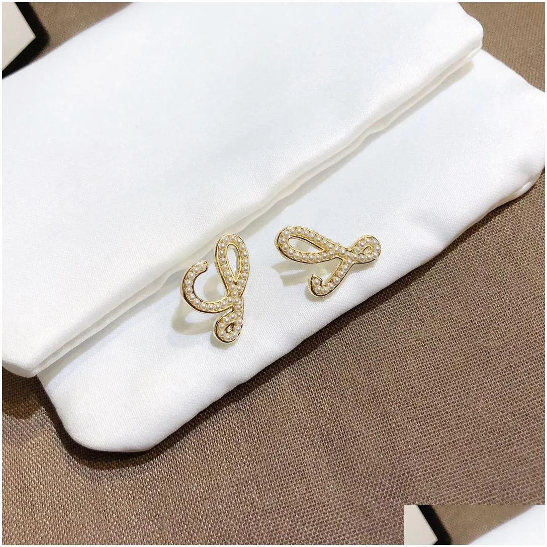 fashion designer earring charm luxury design stud diamond earrings classic women accessories screw earrings jewelry wedding gift