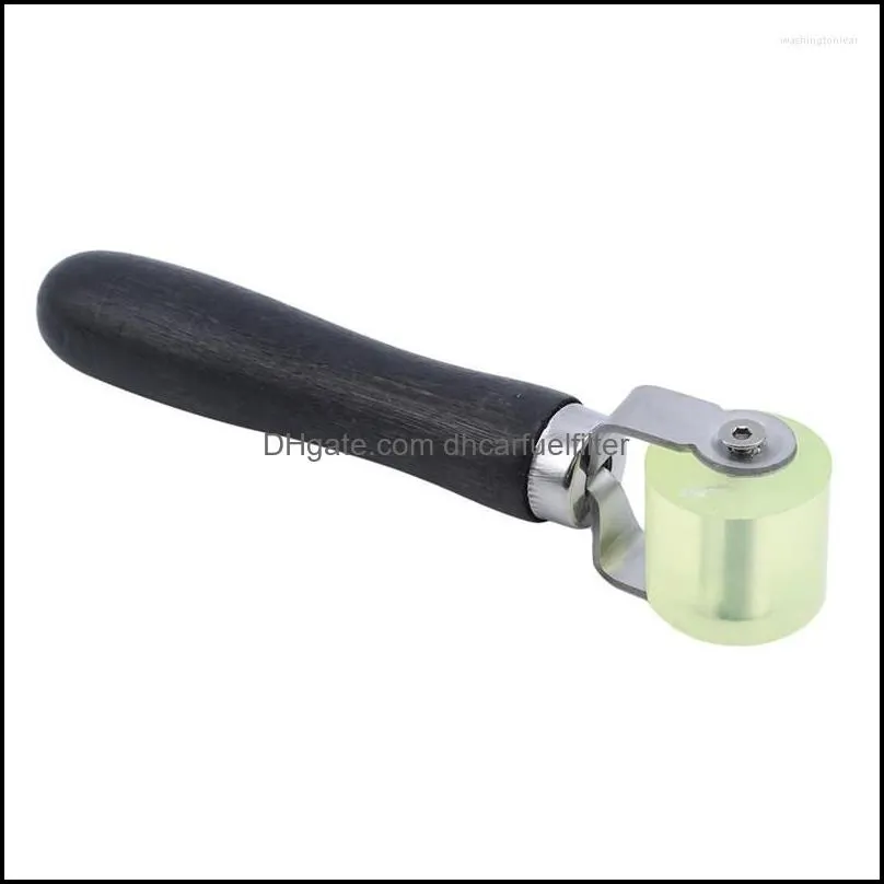 Car Sponge Audio Nstallation Rubber Auto Clear Sound Deadener Wooden Roller Green Compaction