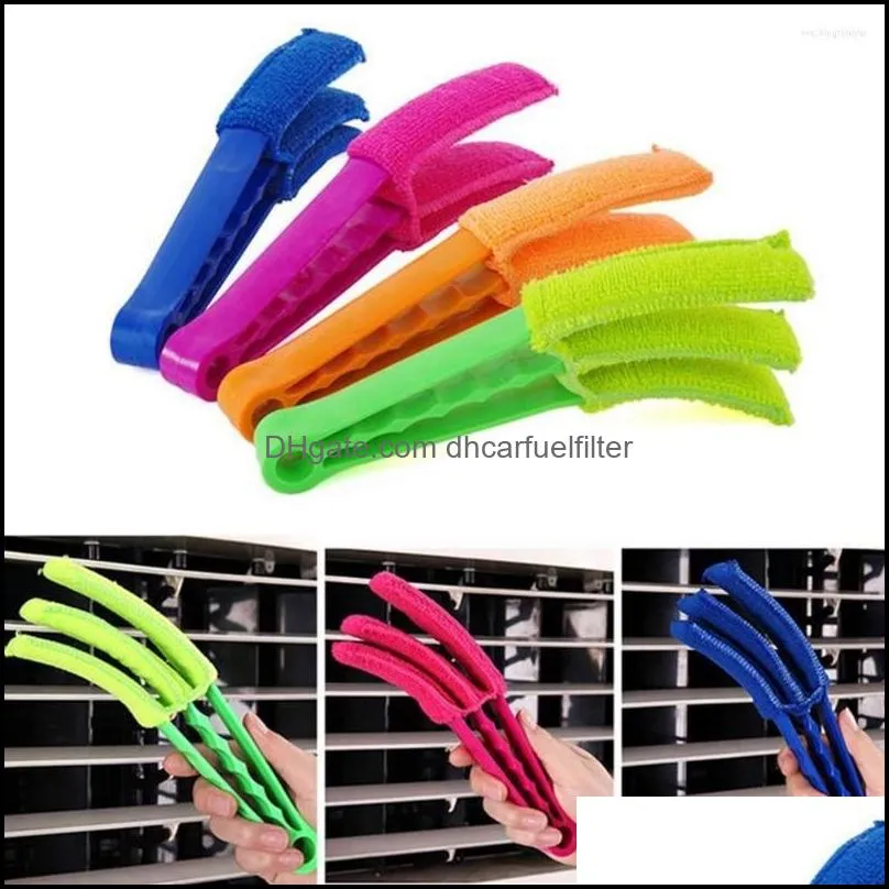 Car Sponge Cleaning Clip Brush Head Removable And Washable Blinds Air Conditioning Outlet Dead Angle Gap