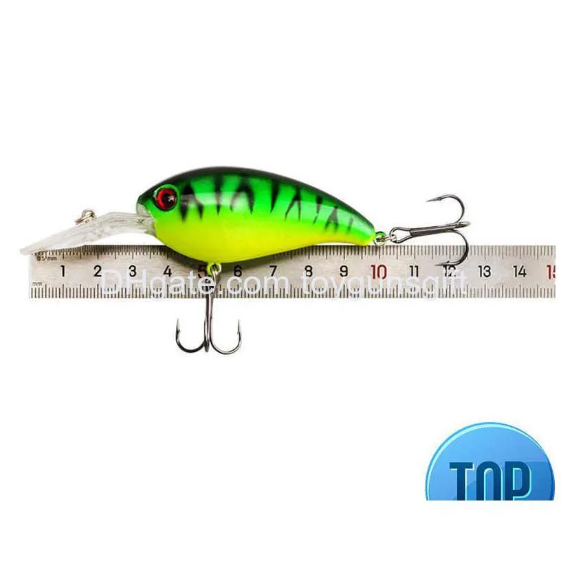 1 pcs floating crankfish bait fishing lure wobblers 9cm 14g 3d eyes jerkfish bait artificial hard bait bass pesca carp fishing