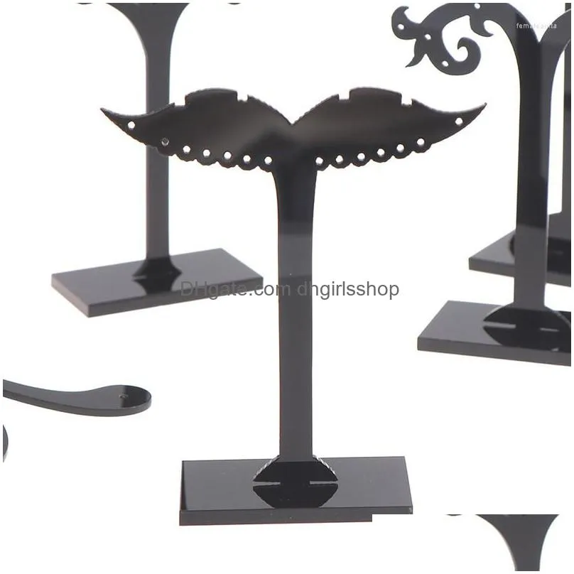 jewelry pouches crotch earring ear studs rack display stand storage hanger holder for decoration