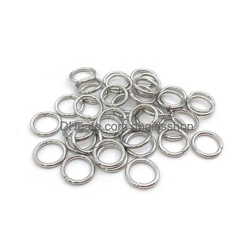 4-12mm diy accessories iron ring connectors opening manual connection ring single circle jewelry findings 100pcs/lot