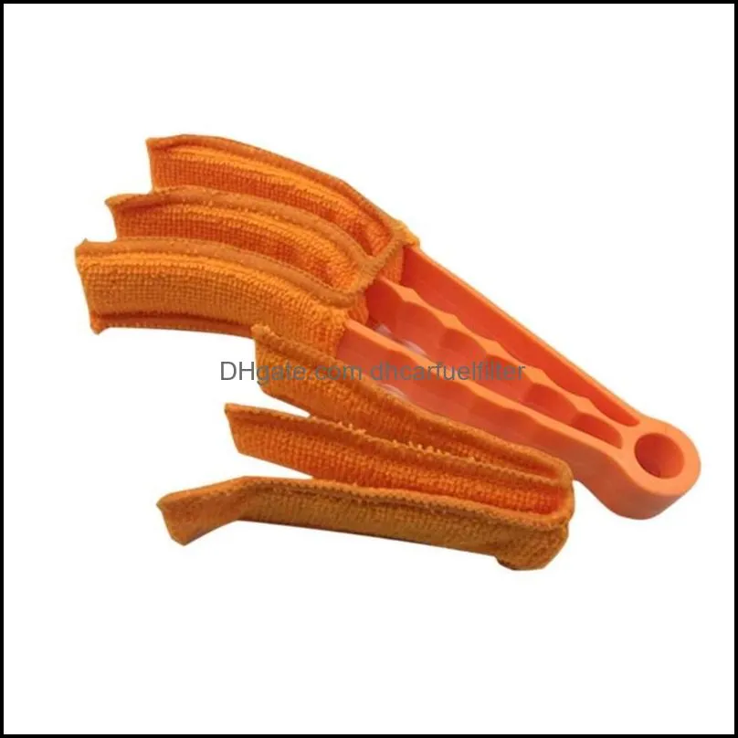 Car Sponge Cleaning Clip Brush Head Removable And Washable Blinds Air Conditioning Outlet Dead Angle Gap