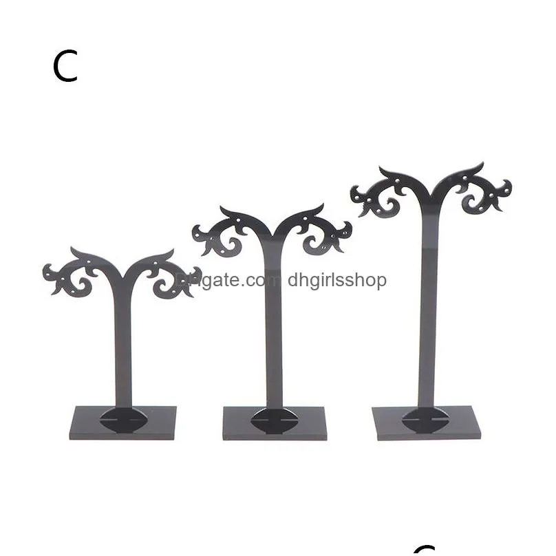 jewelry pouches crotch earring ear studs rack display stand storage hanger holder for decoration